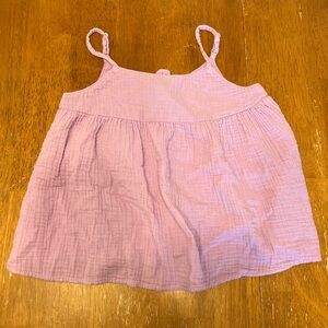 Girls Cat & Jack Light Purple Tank Top Size Large